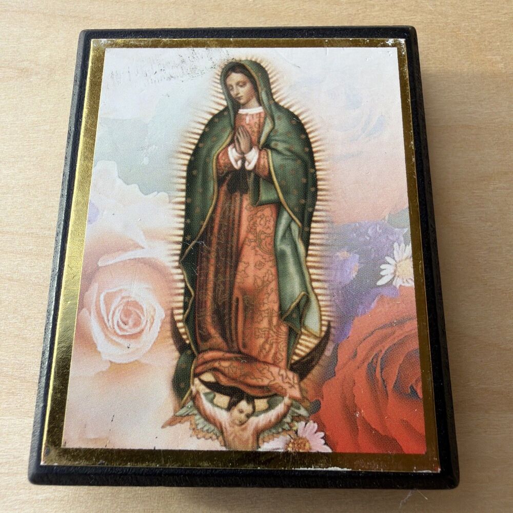 Small Frame Devotional Print Of Our Lady Of Guadalupe